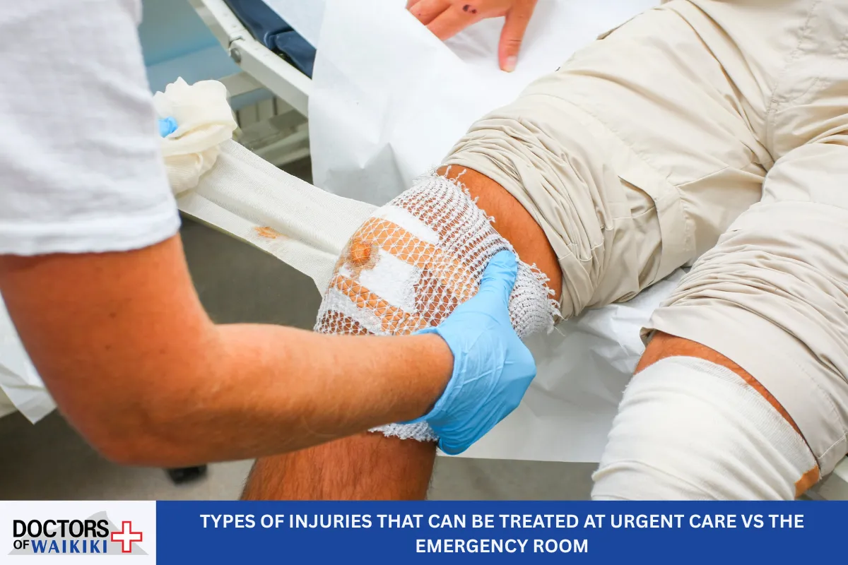 Types of Injuries That Can Be Treated at Urgent Care vs the Emergency Room